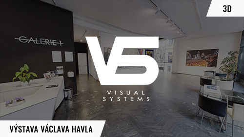 3D virtuální prohlídka galerie 1 výstava václava havla